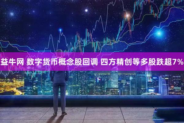 益牛网 数字货币概念股回调 四方精创等多股跌超7%