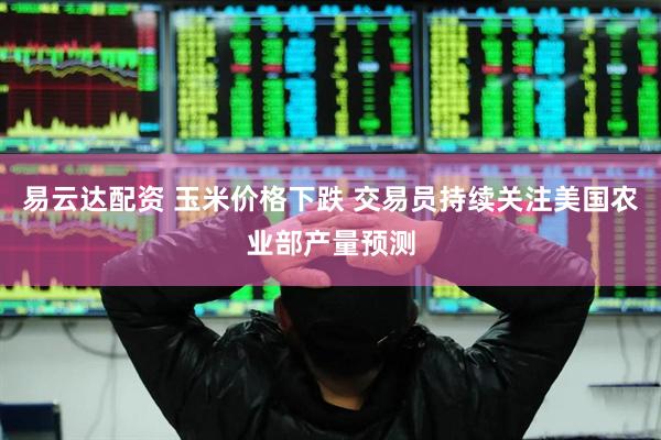 易云达配资 玉米价格下跌 交易员持续关注美国农业部产量预测