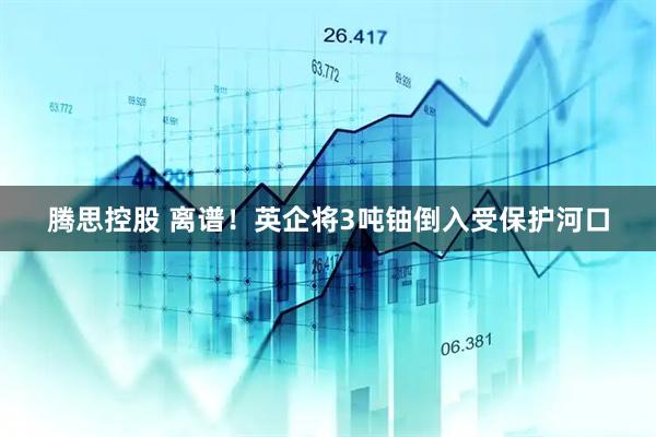 腾思控股 离谱！英企将3吨铀倒入受保护河口